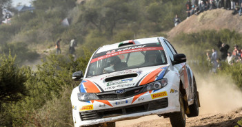 La Subaru di Linari sugli sterrati Argentini.
