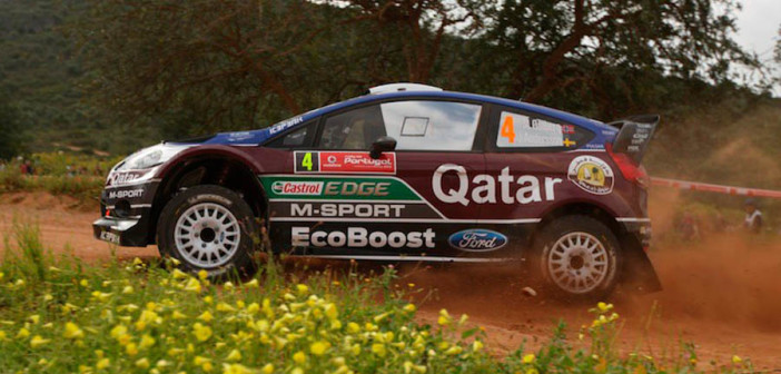 Ostberg ritorna sulla Fiesta la vettura con cui ha vinto una gara di WRC (Portogallo 2012).