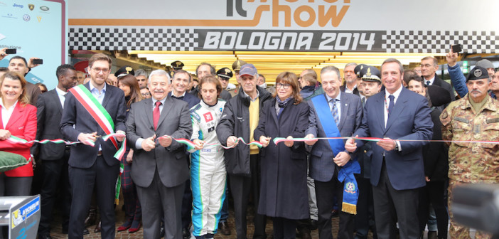 L'inaugurazione dell'edizione 2014 del Motorshow.