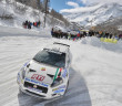 La Fiat Punto S2000 nella prova della passata stagione a Cervinia