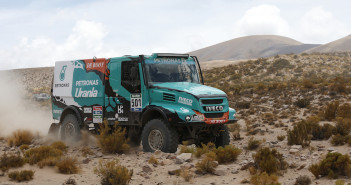 Il camion Iveco con cui Gerard De Rooy si è imposto alla Dakar.