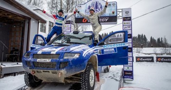 Il JSL-01 festeggia sul podio del Baja Russia