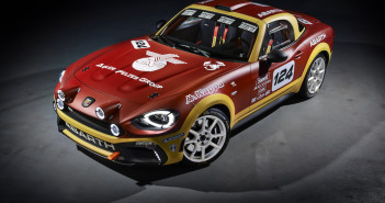 Il prototipo della Abarth 124 RGT presentato a Ginevra.