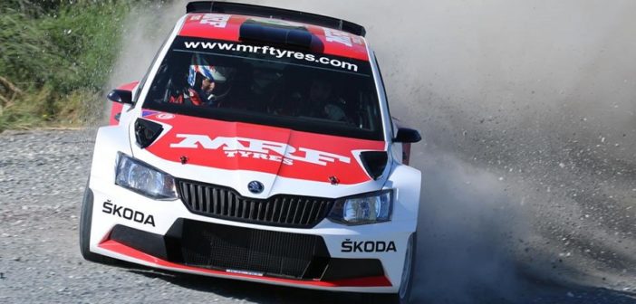 La Fabia R5 Gill in azione.