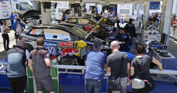 FIA RITORNO AL PASSATO Il service Vw da sempre a 3 vetture.