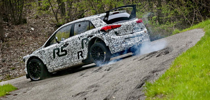 La nuova Hyundai R5 nei test Cuneesi