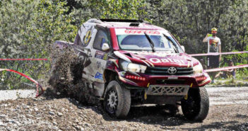 La Toyota Hilux di Nasser continua a vincere.