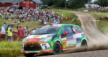 WRC JUNIOR ALL’ITALIANA La compatta di casa Citroen di Simone incanta la folla.