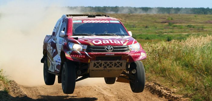 La Toyota Hilux campione del mondo con al volante Nasser