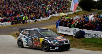 La Polo di Ogier nella Panzerplatte Arena.