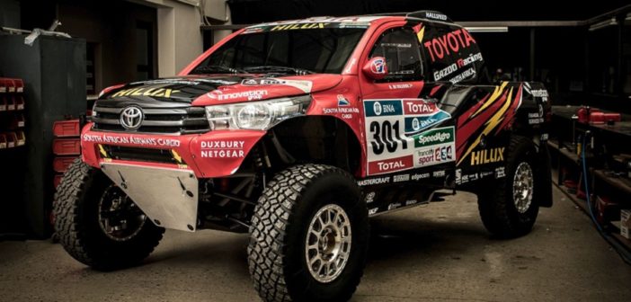La nuova arma Toyota per la Dakar