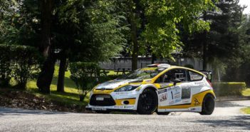 CHENTRE E’ CAMPIONE La Fiesta WRC di Chentre in azione.
