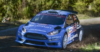 La Fiesta R5 Evo di Evans spadroneggia.