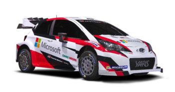 HANNINEN PRIMA GUIDA TOYOTA La Yaris con la sua nuova livrea partnerizzata.