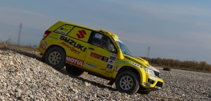 Codecà in un impegnativo passaggio del Baja Autunno