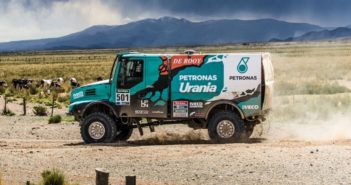 L'Iveco di Gerard de Rooy in azione nell'edizione 2016