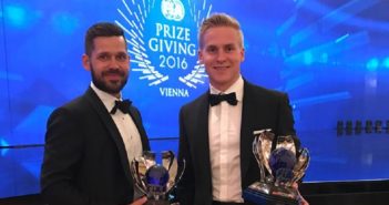 Lappi e Ferm al galà di premiazione della FIA
