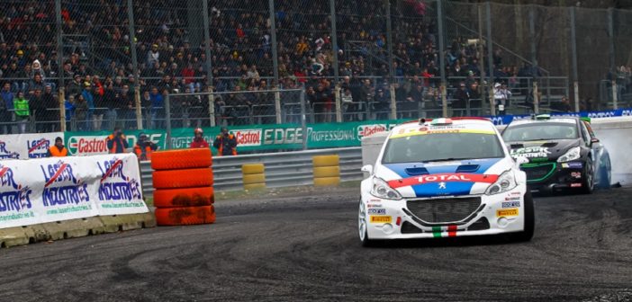 Andreucci a la fida Peugeot 208 in azione a Monza