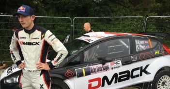 Evans ritorna al volante di una WRC ma i colori saranno Dmack