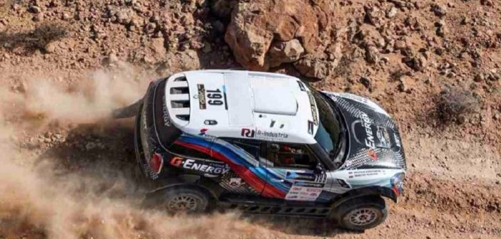 La Mini di Vasilyev protagonista sulle piste del Marocco.