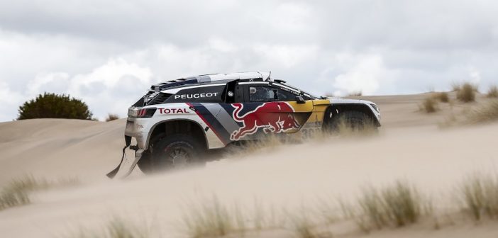 La Peugeot 3008 DKR di Loeb vola verso Buenos Aires