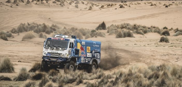 Eduard Nikolae ed l suo fido Kamaz in azione