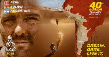Il manifesto della 40° Dakar