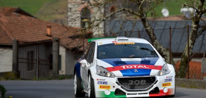 Paolo Andreucci mette le ali alla sua Peugeot 208 T16