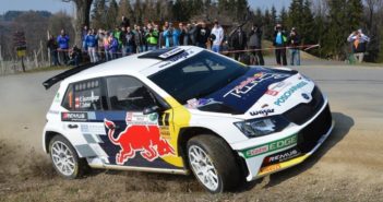 ROBENLAND DICE BAUMSCHLAGER La Skoda Fabia R5 di Baumschlager in azione.