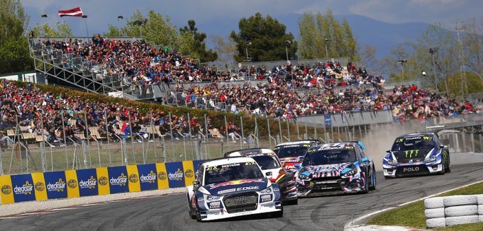 Ekstromo sul tracciato di Barcellona mette tutti in fila