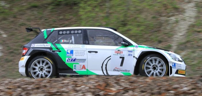 La Skoda Fabia di Rossetti al Taro 2016. Foto Benassi