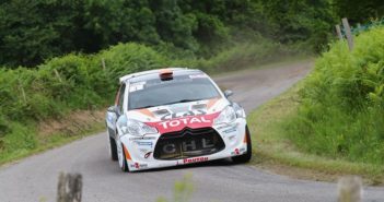 La Citroen DS3 di Bonato vola sulle veloci strade del Limousin