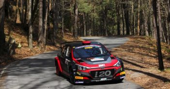 La Hyundai R5 Promo Racing con Elwis Chentre al Sanremo