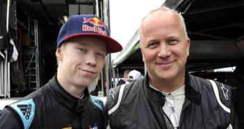 ROVANPERA CON HALTTUNEN Kalle ed al fianco il suo tutor di famiglia Risto Pietilainen.