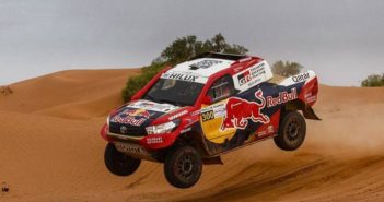 Il proto Hilux di Nasser vola anche in Marocco