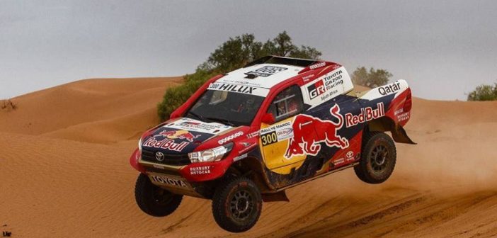 Il proto Hilux di Nasser vola anche in Marocco