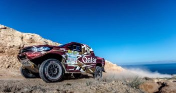 Il dominatore della serie 2017 Al Attiyah in Kazakhstan