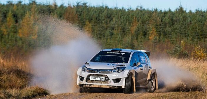 La Iriz R5 di Ollie Mellors al Malton Forrest Rally (Foto Chicane Media)