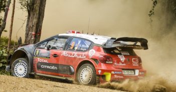 La Citroen C3 di Kris Meeke sulle speciali Australiane.