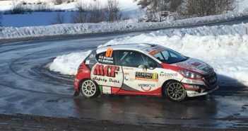 Il Brazz in azione al volante della sua Peugeot 208 R2