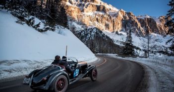 LA WINTER VA A RIBOLDI La Balilla di Riboldi sui passi Dolomitici.