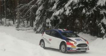 LINARI A VOLTE RITORNANO La Fiesta della GB Motors con Linari nei test Svedesi.