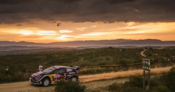 Ogier sugli altopiani che dominano la Pampa.