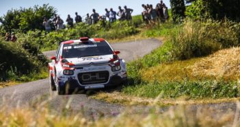 La Citroen C3 R5 in azione sulle strade del CFR