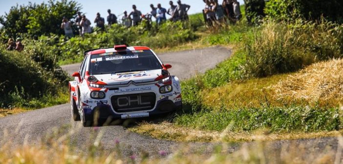 La Citroen C3 R5 in azione sulle strade del CFR