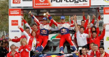 Ogier in festa con i rouge nel Portogallo 2012