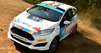 ACI TEAM FIRMA IL WRC3 La Fiesta di Bottarelli in azione sulle speciali della Finlandia