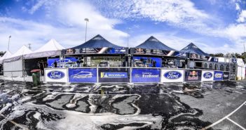 Le tende Ford nell'ultimo round 2018 a Coffs Harbour