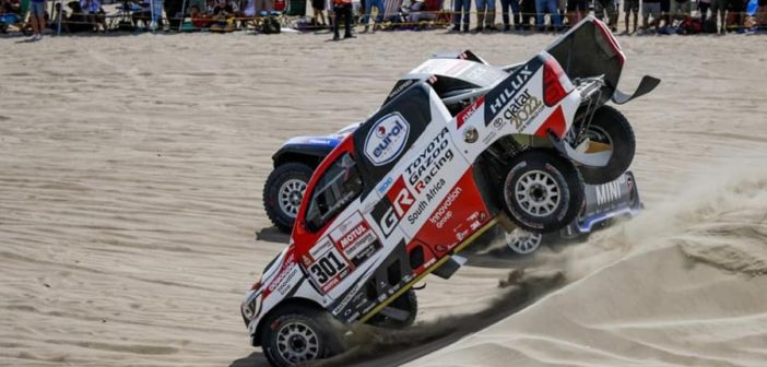 Nasser salta Sainz nella prima tappa.