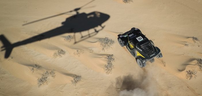 Il buggy di Strugo visto dall'alto.